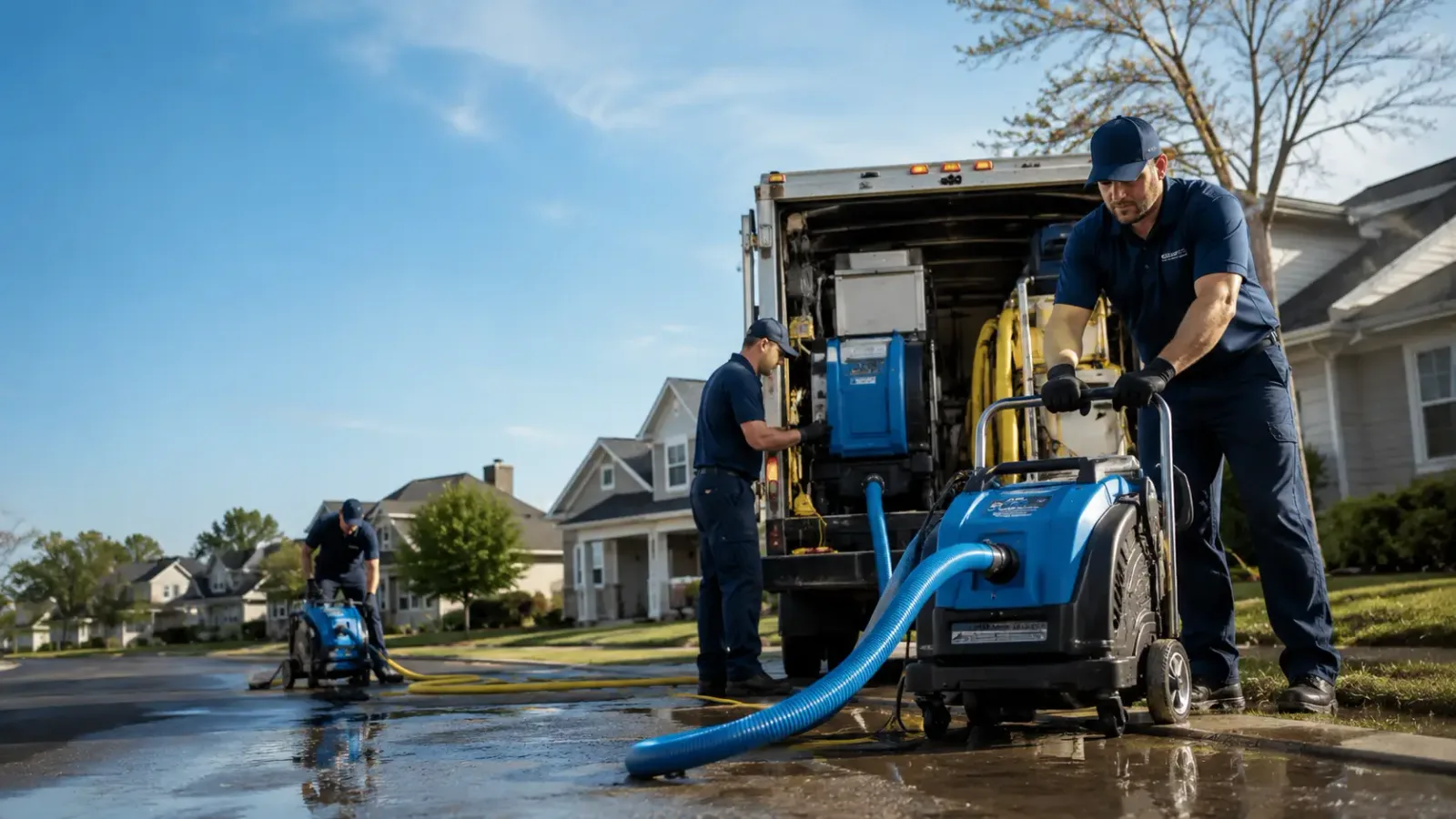 Flood Damage Cleanup in Blue Mountain, AR